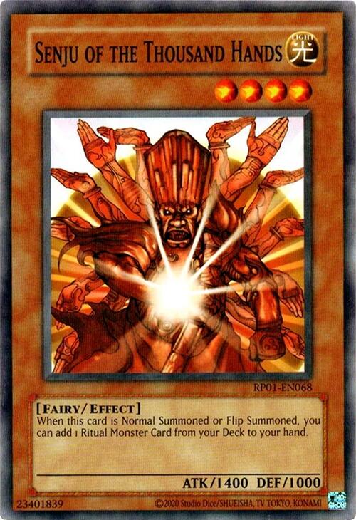 Senju of the Thousand Hands [RP01-EN068] Common | Exor Games Summserside