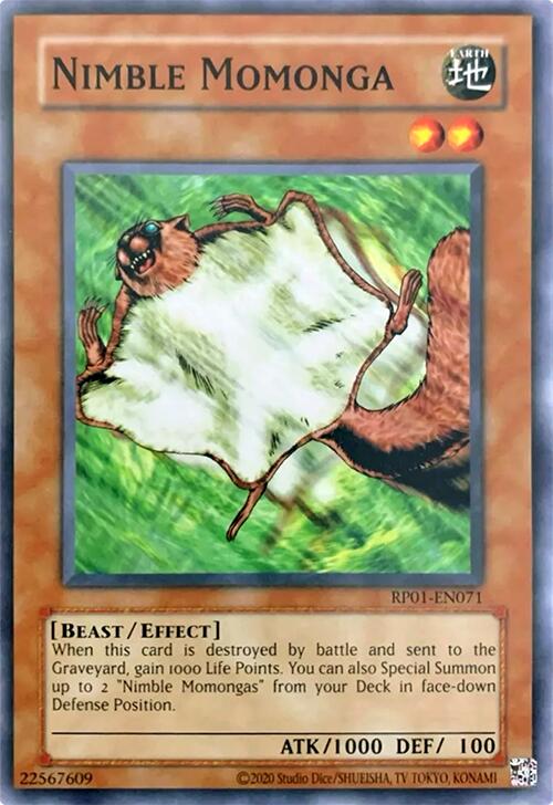 Nimble Momonga [RP01-EN071] Common | Exor Games Summserside