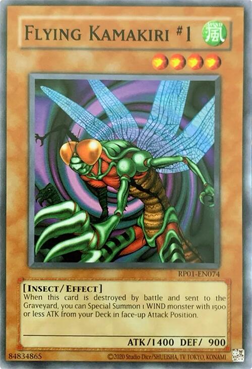 Flying Kamakiri #1 [RP01-EN074] Common | Exor Games Summserside