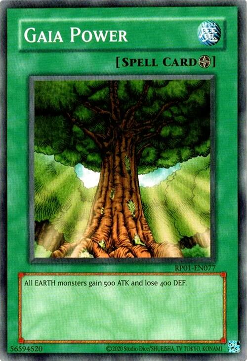 Gaia Power [RP01-EN077] Common | Exor Games Summserside
