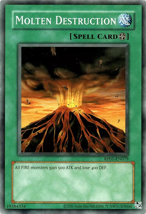 Molten Destruction [RP01-EN079] Common | Exor Games Summserside