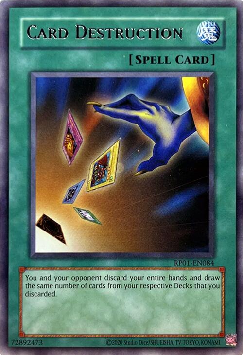 Card Destruction [RP01-EN084] Rare | Exor Games Summserside