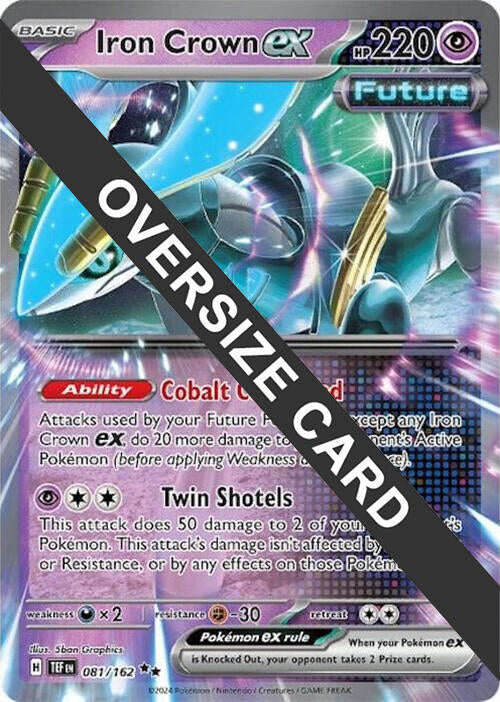 Iron Crown ex (081) (Jumbo Card) [Scarlet & Violet: Black Star Promos] | Exor Games Summserside