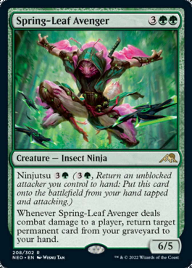 Spring-Leaf Avenger [Kamigawa: Neon Dynasty] | Exor Games Summserside