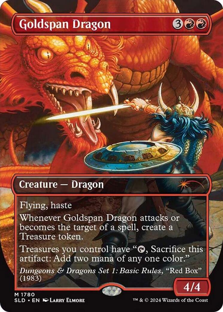 Goldspan Dragon [Secret Lair Drop Series] | Exor Games Summserside