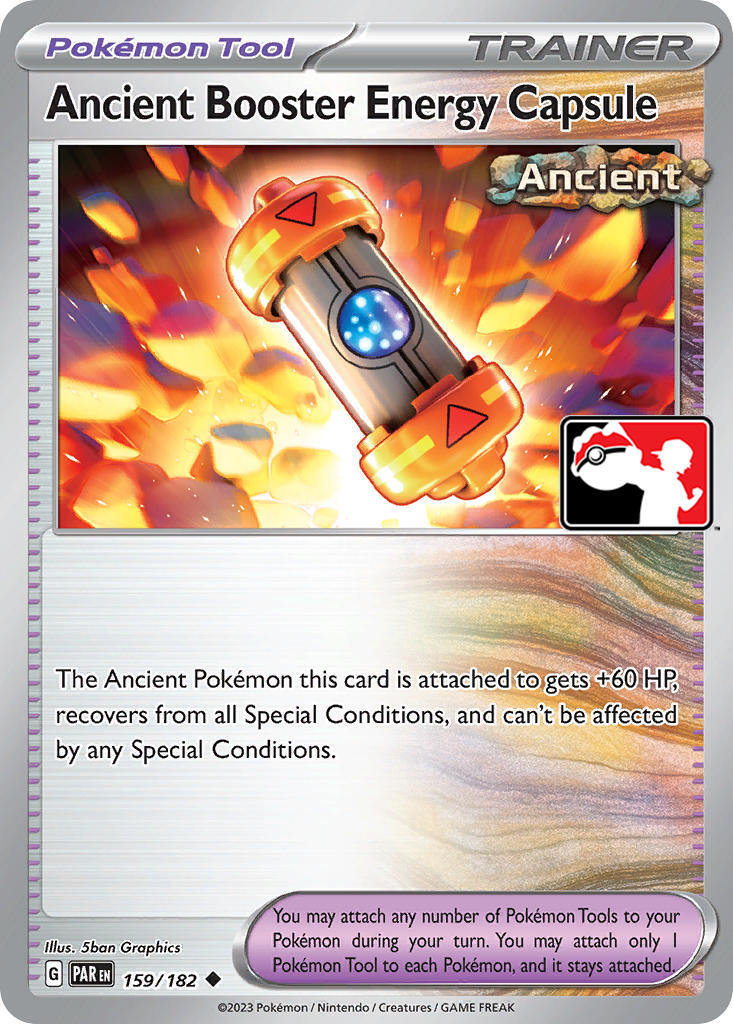 Ancient Booster Energy Capsule (159/182) [Prize Pack Series Five] | Exor Games Summserside