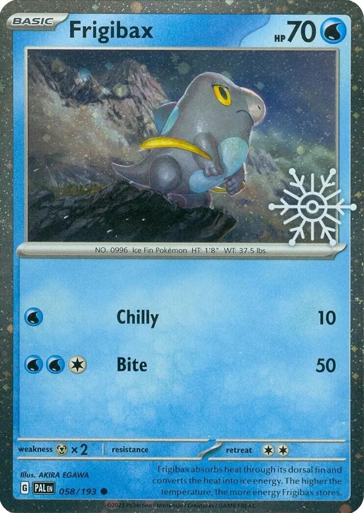 Frigibax (058/193) (Holiday Calendar) [Miscellaneous Cards] | Exor Games Summserside