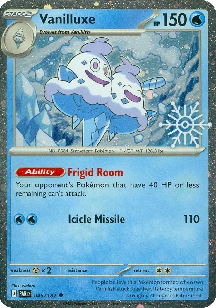 Vanilluxe (045/182) (Holiday Calendar) [Miscellaneous Cards] | Exor Games Summserside