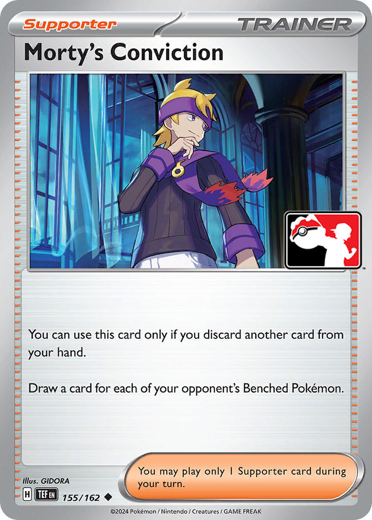 Morty's Conviction (155/162) [Prize Pack Series Five] | Exor Games Summserside