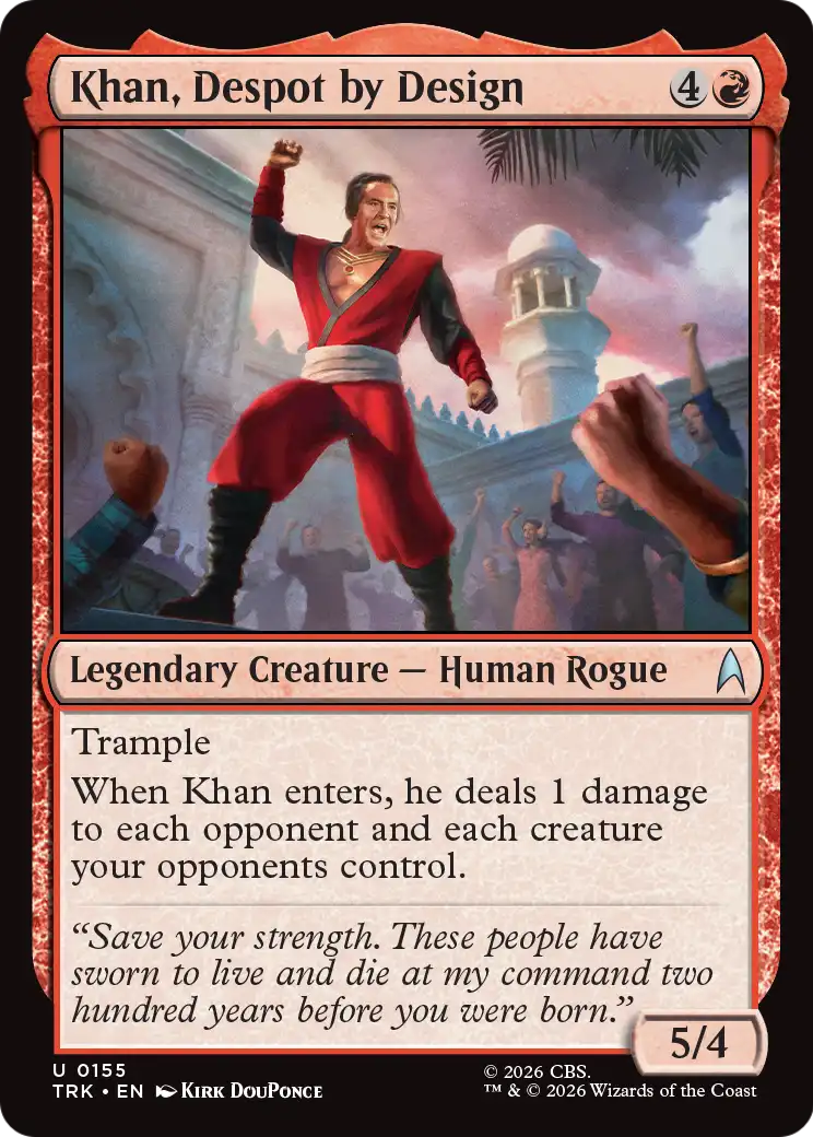 Khan, Despot by Design [Star Trek] | Exor Games Summserside