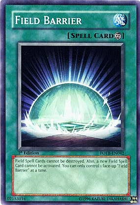 Field Barrier [FOTB-EN042] Common | Exor Games Summserside