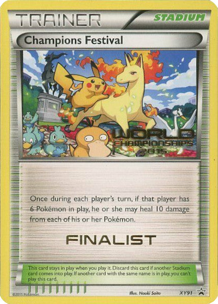 Champions Festival (XY91) (2015 Finalist) [XY: Black Star Promos] | Exor Games Summserside