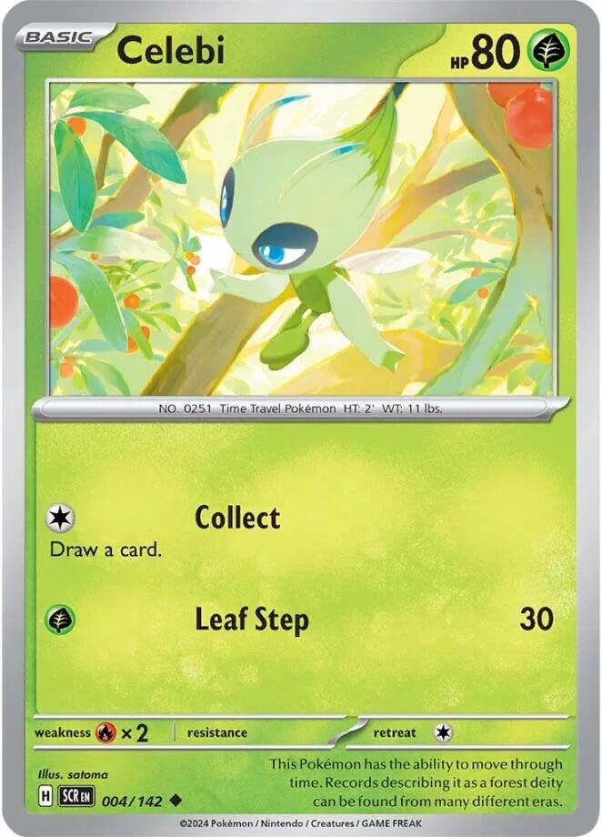 Celebi (004/142) [Scarlet & Violet: Stellar Crown] | Exor Games Summserside