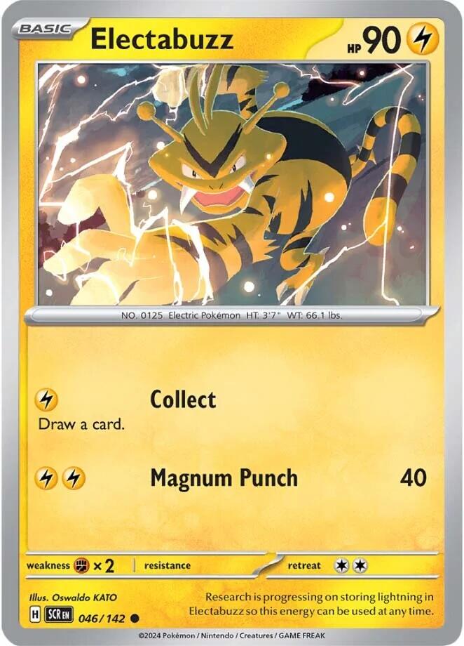 Electabuzz (046/142) [Scarlet & Violet: Stellar Crown] | Exor Games Summserside