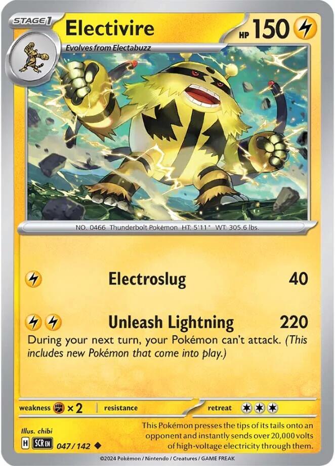 Electivire (047/142) [Scarlet & Violet: Stellar Crown] | Exor Games Summserside