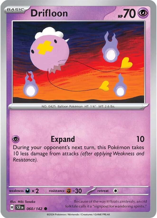 Drifloon (060/142) [Scarlet & Violet: Stellar Crown] | Exor Games Summserside