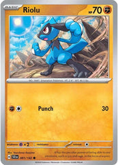 Riolu (081/142) [Scarlet & Violet: Stellar Crown] | Exor Games Summserside