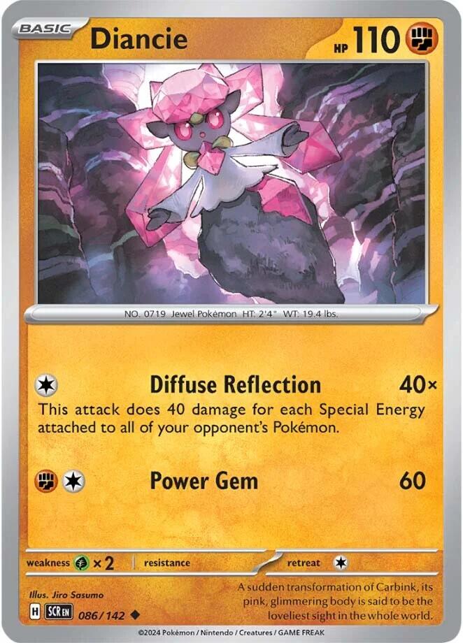 Diancie (086/142) [Scarlet & Violet: Stellar Crown] | Exor Games Summserside