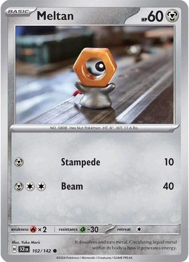 Meltan (102/142) [Scarlet & Violet: Stellar Crown] | Exor Games Summserside