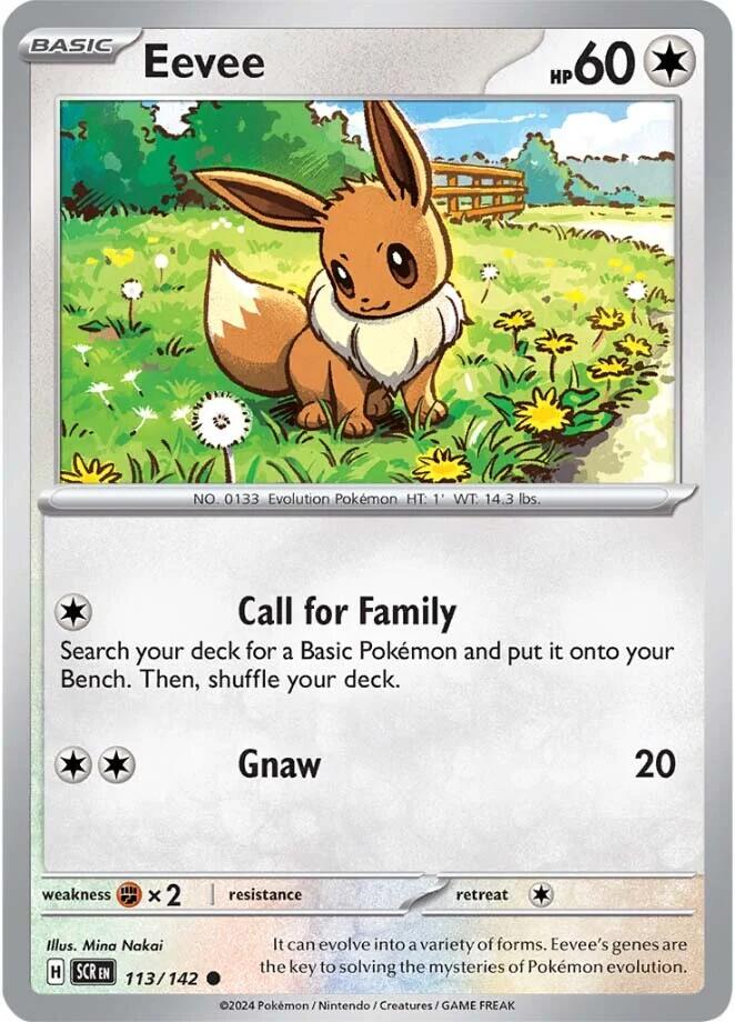 Eevee (113/142) [Scarlet & Violet: Stellar Crown] | Exor Games Summserside