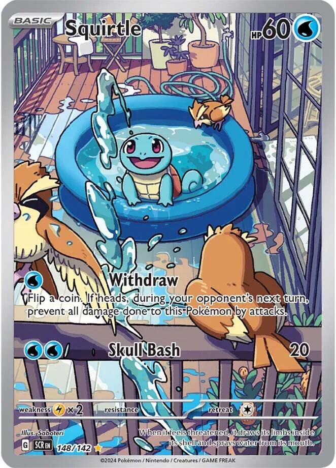 Squirtle (148/142) [Scarlet & Violet: Stellar Crown] | Exor Games Summserside