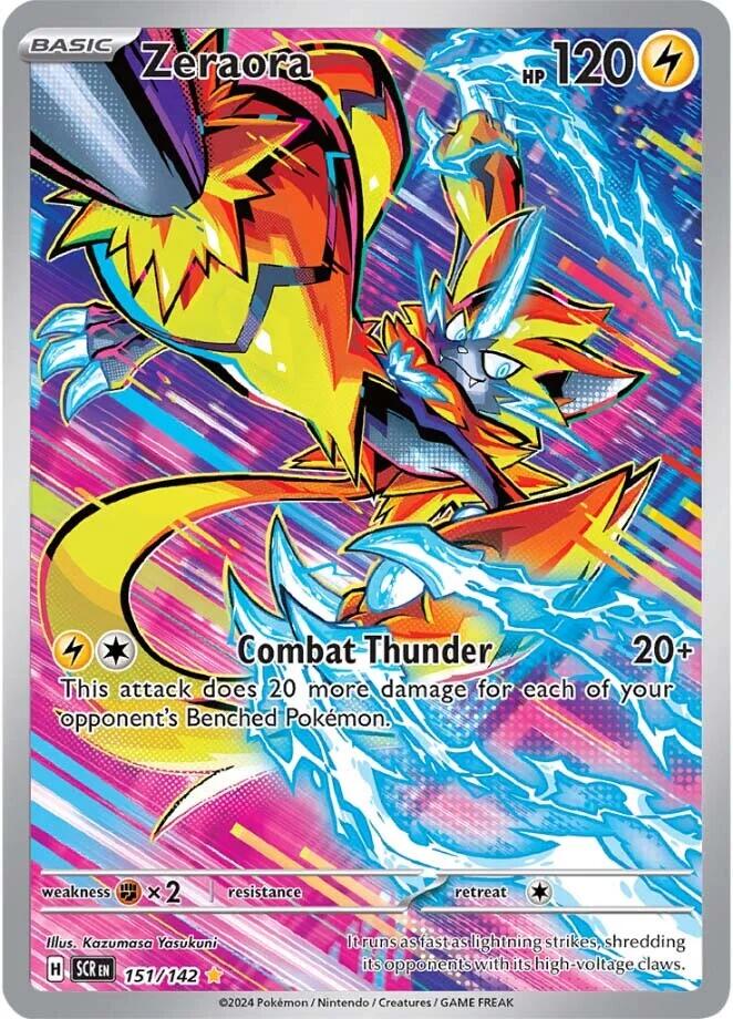 Zeraora (151/142) [Scarlet & Violet: Stellar Crown] | Exor Games Summserside