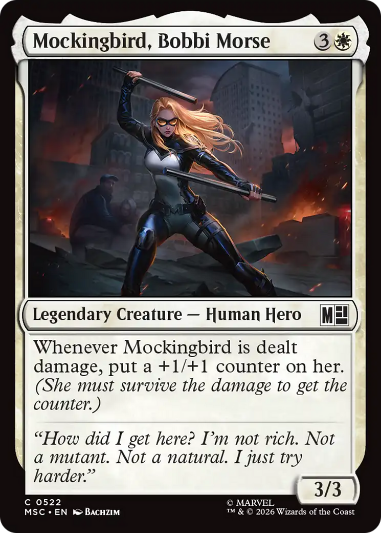 Mockingbird, Bobbi Morse (0522) [Marvel Super Heroes Commander] | Exor Games Summserside