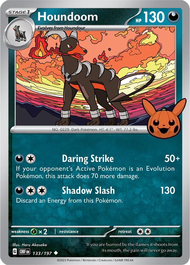 Houndoom (133/197) [Trick or Trade 2024] | Exor Games Summserside