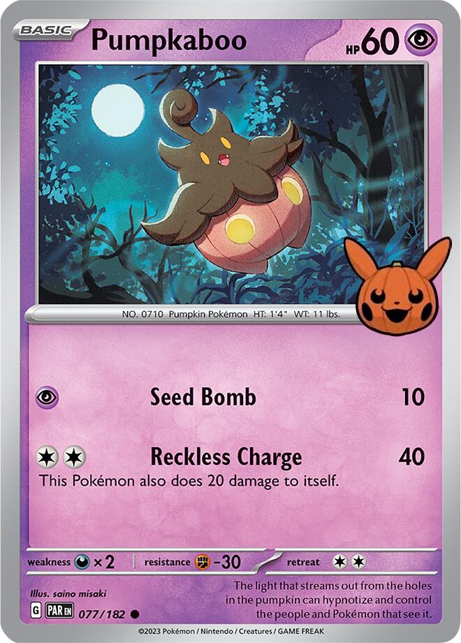 Pumpkaboo (077/182) [Trick or Trade 2024] | Exor Games Summserside