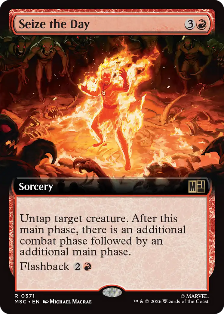 Seize the Day (Extended Art) [Marvel Super Heroes Commander] | Exor Games Summserside