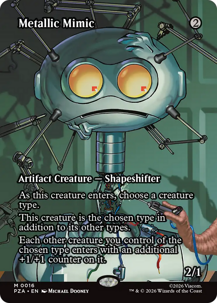 Metallic Mimic (Borderless) [Teenage Mutant Ninja Turtles Eternal-Legal] | Exor Games Summserside