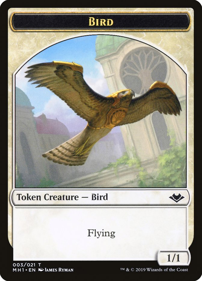 Angel (002) // Bird (003) Double-Sided Token [Modern Horizons Tokens] | Exor Games Summserside