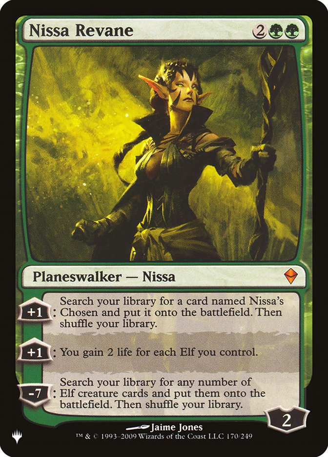 Nissa Revane [The List] | Exor Games Summserside