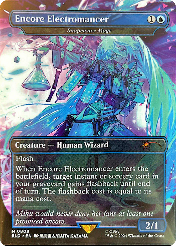 Encore Electromancer - Snapcaster Mage [Secret Lair Drop Series] | Exor Games Summserside