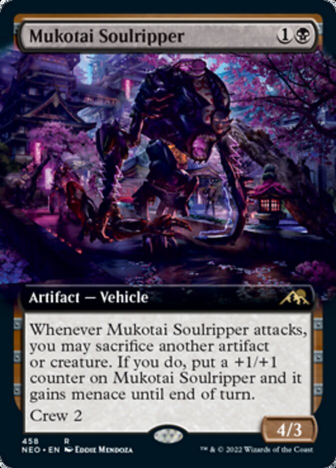 Mukotai Soulripper (Extended Art) [Kamigawa: Neon Dynasty] | Exor Games Summserside