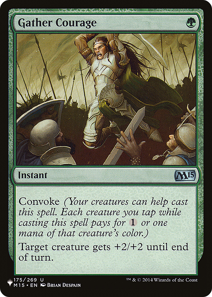Gather Courage [The List] | Exor Games Summserside