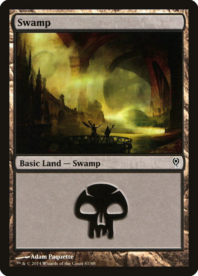 Swamp (81) [Duel Decks: Jace vs. Vraska] | Exor Games Summserside