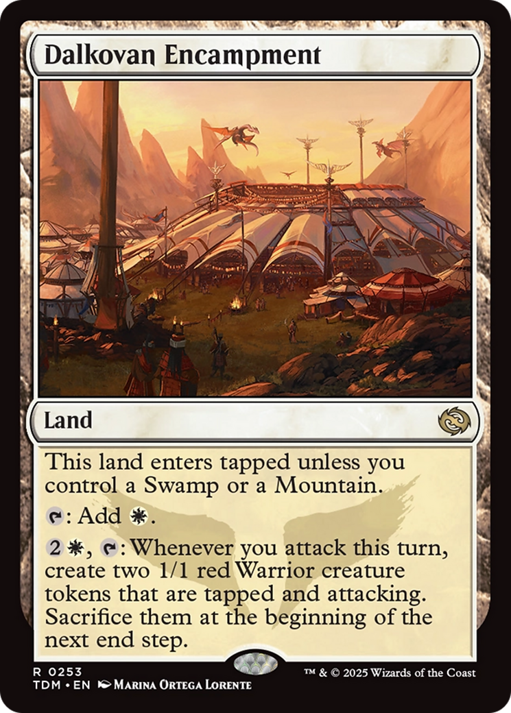 Dalkovan Encampment [Tarkir: Dragonstorm] | Exor Games Summserside