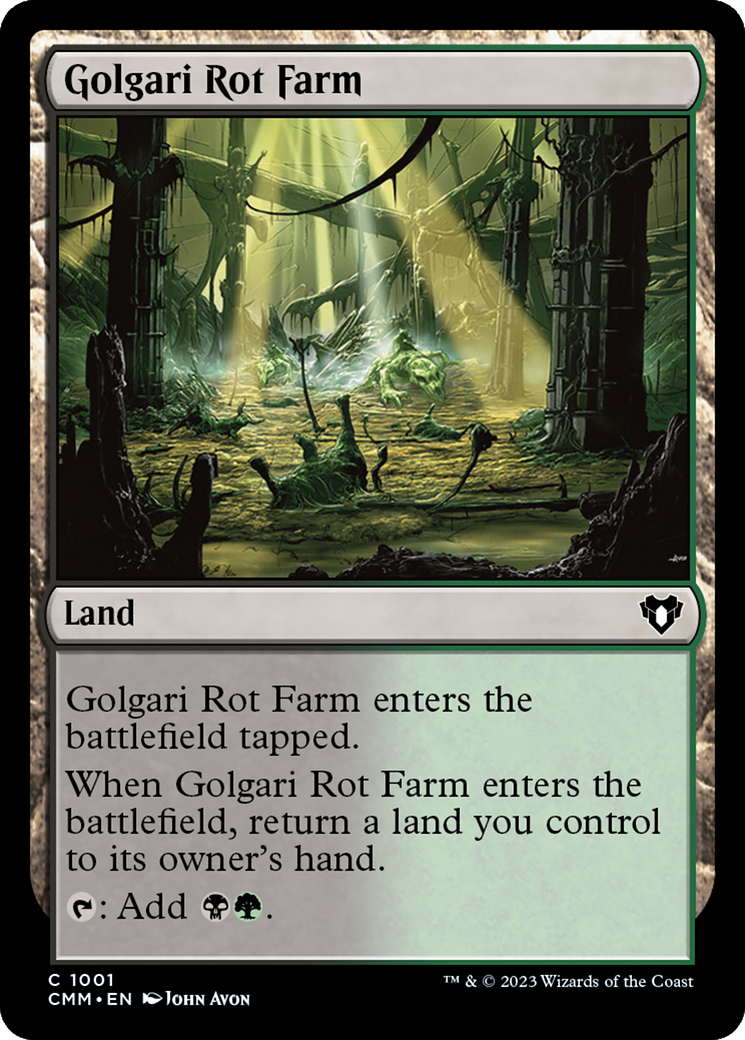 Golgari Rot Farm [Commander Masters] | Exor Games Summserside