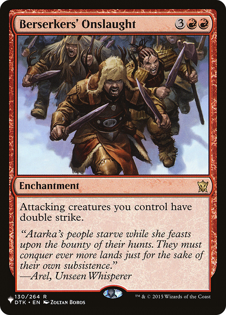 Berserkers' Onslaught [The List] | Exor Games Summserside