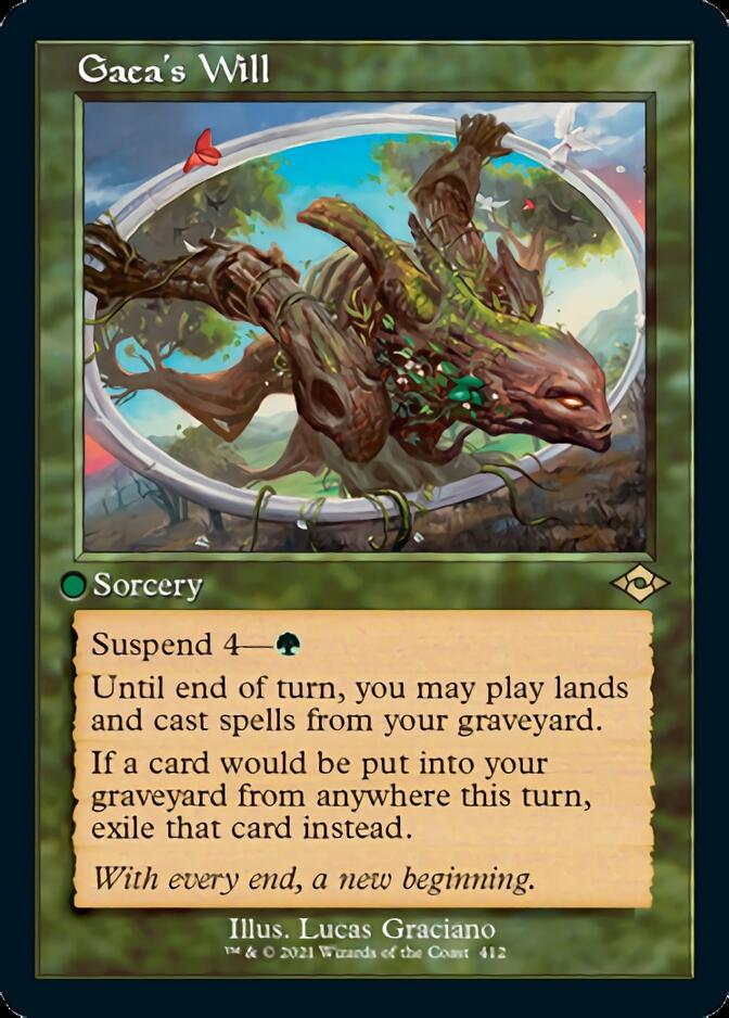 Gaea's Will (Retro Foil Etched) [Modern Horizons 2] | Exor Games Summserside