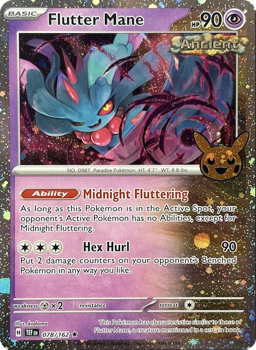 Flutter Mane (078/162) (Cosmos Holo) [Trick or Trade 2024] | Exor Games Summserside