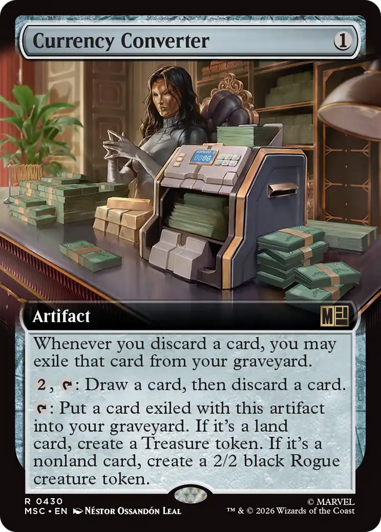 Currency Converter (Extended Art) [Marvel Super Heroes Commander] | Exor Games Summserside