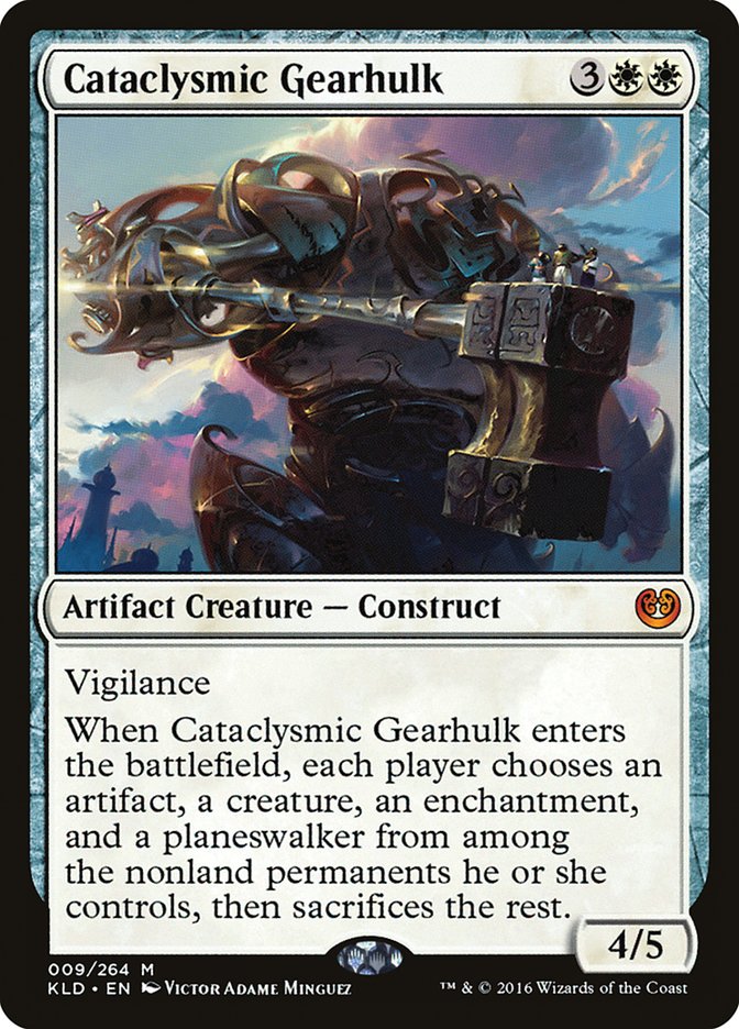 Cataclysmic Gearhulk [Kaladesh] | Exor Games Summserside