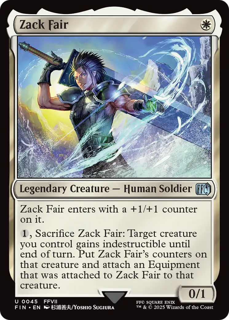 Zack Fair [FINAL FANTASY] | Exor Games Summserside