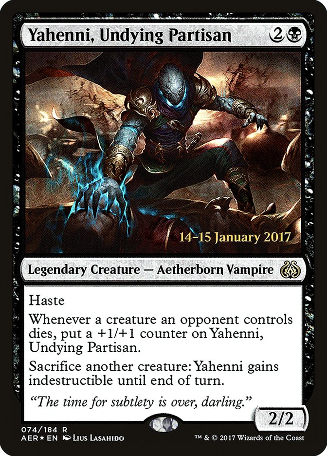 Yahenni, Undying Partisan [Aether Revolt Prerelease Promos] | Exor Games Summserside