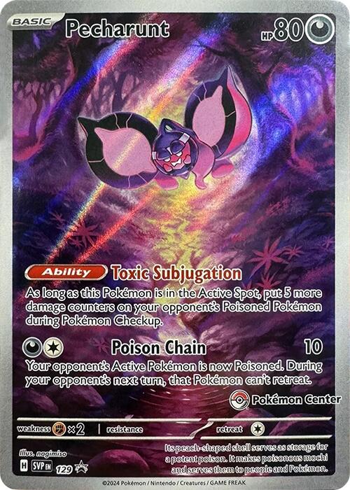 Pecharunt (129) (Pokemon Center Exclusive) [Scarlet & Violet: Black Star Promos] | Exor Games Summserside