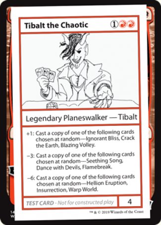 Tibalt the Chaotic (2021 Edition) [Mystery Booster Playtest Cards] | Exor Games Summserside