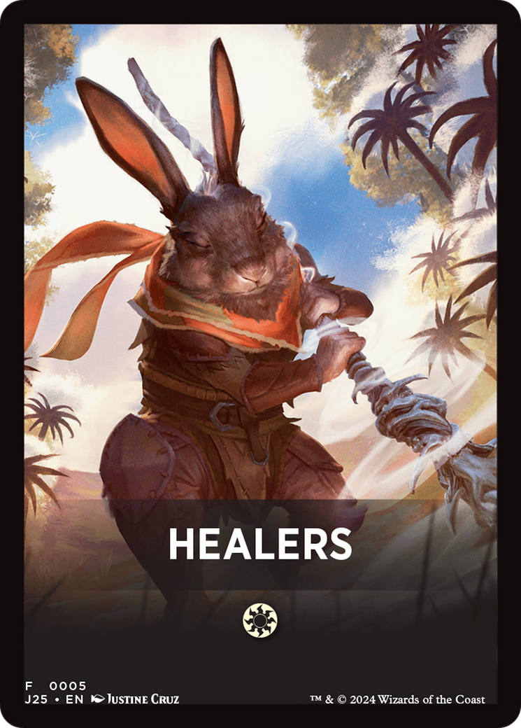 Healers Theme Card [Foundations Jumpstart Front Cards] | Exor Games Summserside