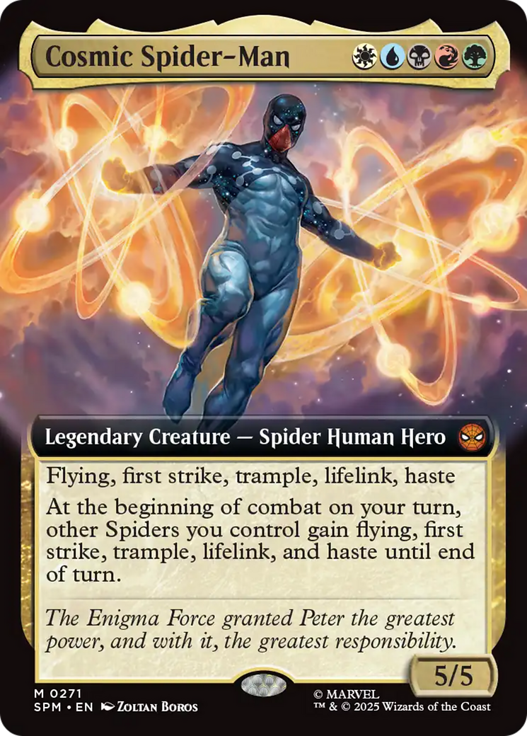 Cosmic Spider-Man (Extended Art) [Marvel's Spider-Man] | Exor Games Summserside